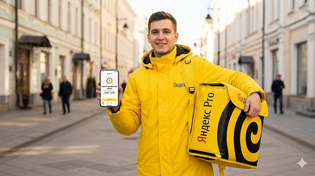 Гарантированный минимальный доход курьера Яндекс Еда: как работают плановые слоты в 2026 году