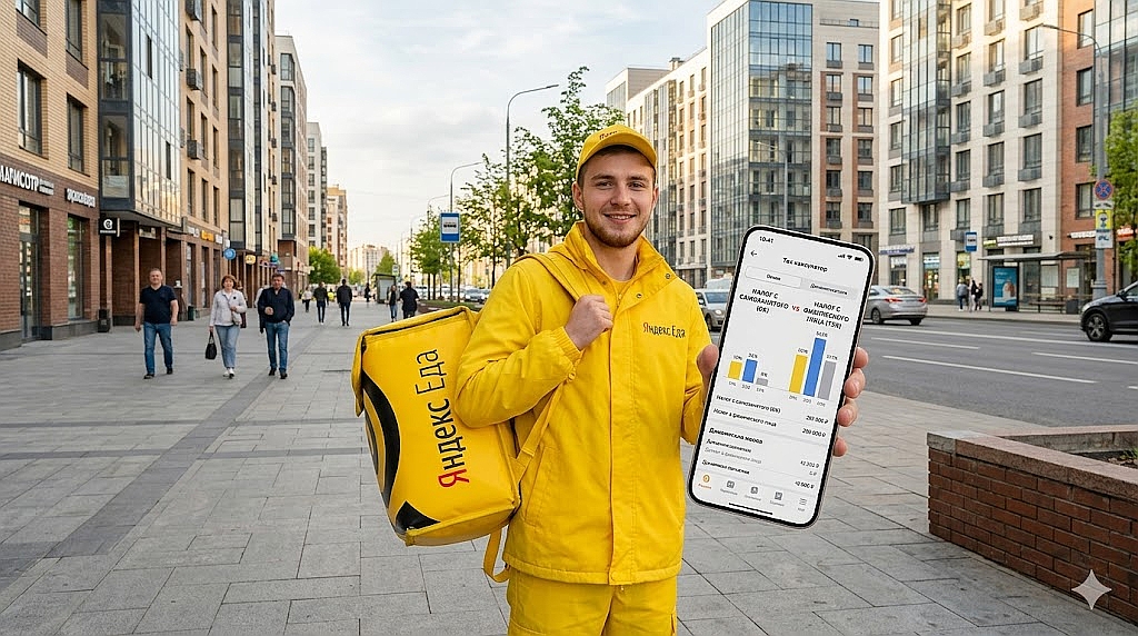 Работа курьером без самозанятости в 2026 году: оформление по ГПХ — плюсы, минусы и подводные камни