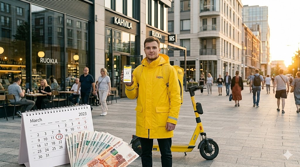 Календарь высокой доходности курьера 2026: когда час стоит 3000 рублей