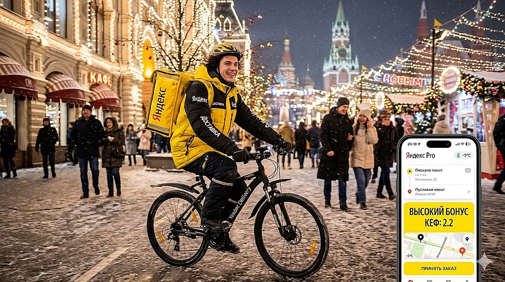 Работа курьером в праздники 2026: сколько реально зарабатывают и как получить максимум