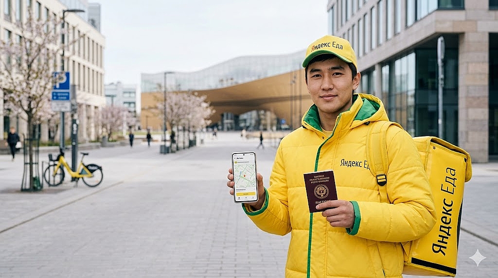 Работа курьером для мигрантов в 2026 году: какие документы нужны, как оформиться и начать зарабатывать