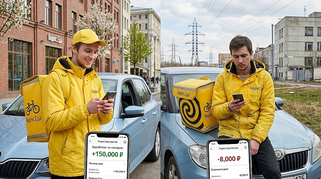 Работа курьером на своём авто: 3 расчёта - убиваешь машину или окупаешь её за 2 месяца. Считаем честно