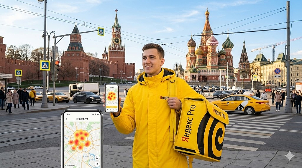 Лучшие районы Москвы для работы курьером в 2026 году: тепловая карта, топ-зоны и тактика выбора