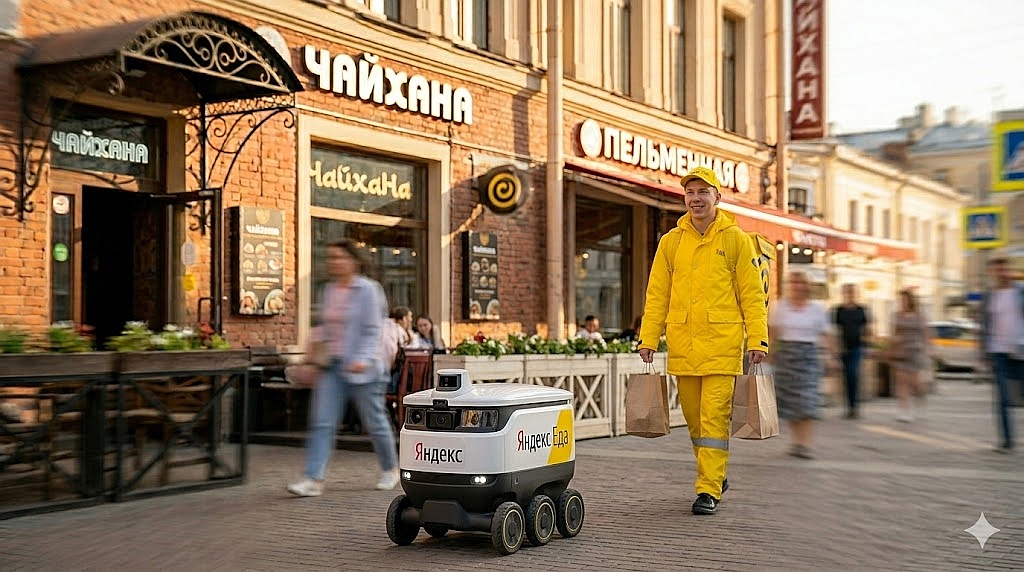 Роботы-курьеры Яндекс вышли в Химки, Люберцы и Одинцово: апрель 2026 — что это значит для живых курьеров