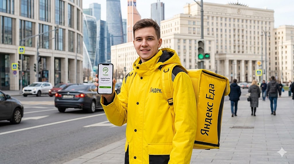 Цифровой профиль курьера ЦОДД в Москве: что это, зачем нужен и как зарегистрироваться