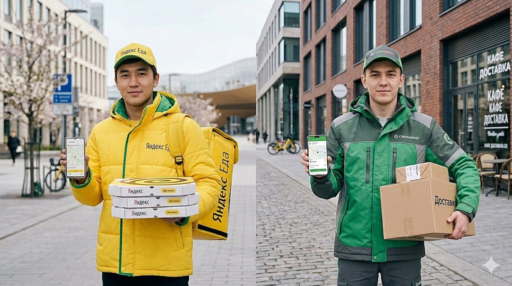 Яндекс Еда или Яндекс Доставка: куда идти работать курьером в 2026 году