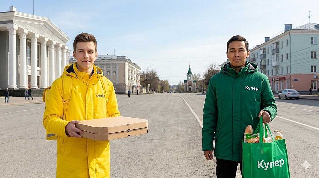 Яндекс Еда или Купер: честное сравнение — где больше платят курьерам в апреле 2026