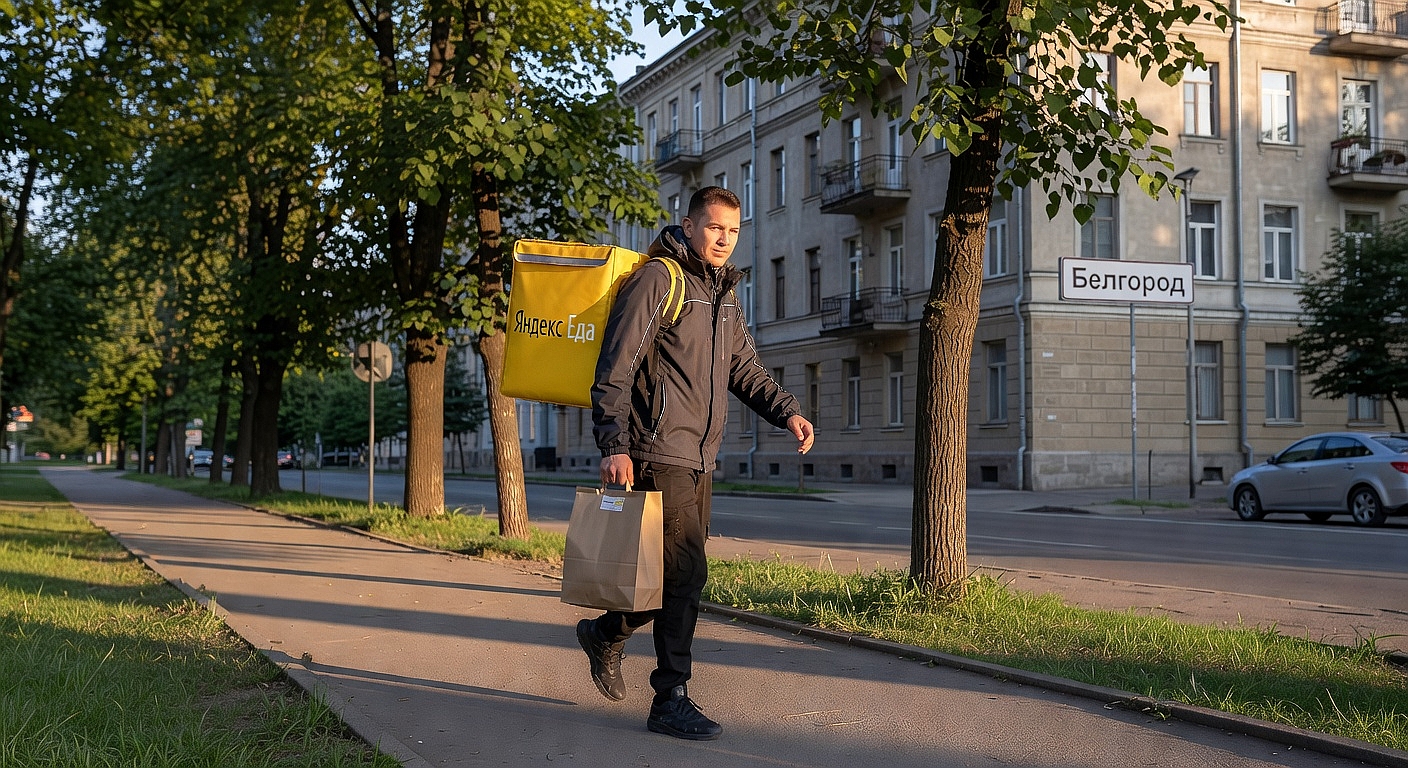 Работа курьером Яндекс Еда в Белгороде