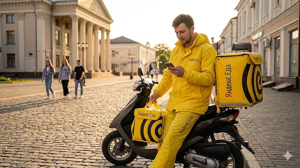 Работа курьером Яндекс Еда в Армавире