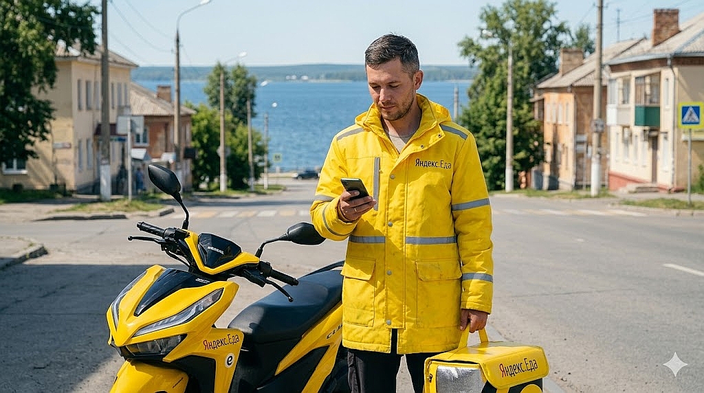 Работа курьером Яндекс Еда в Бердск