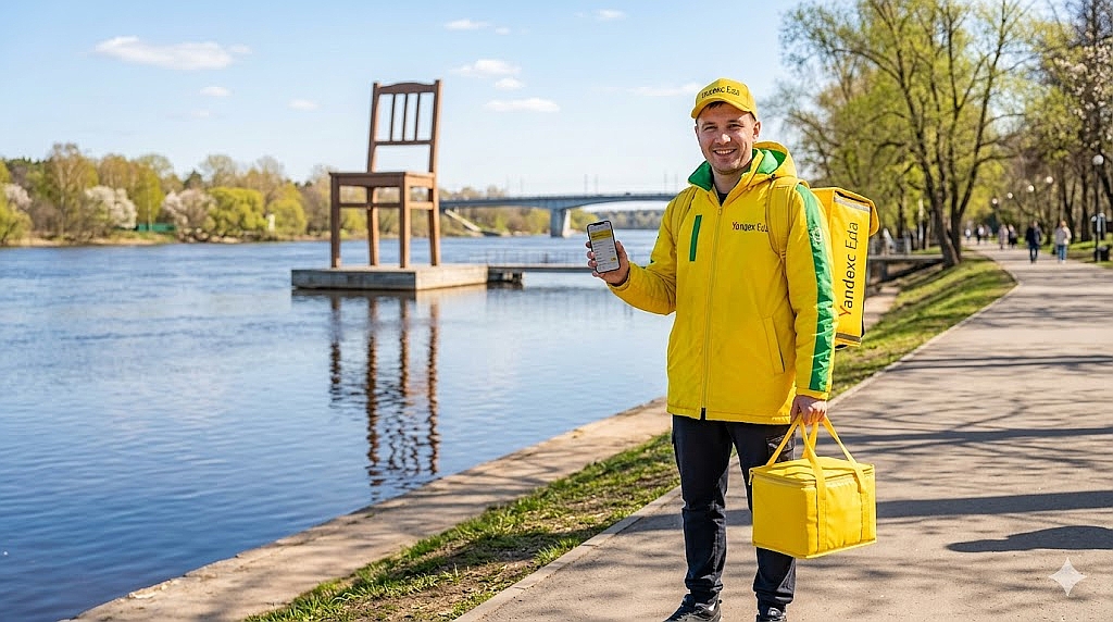 Работа курьером Яндекс Еда в Дубне