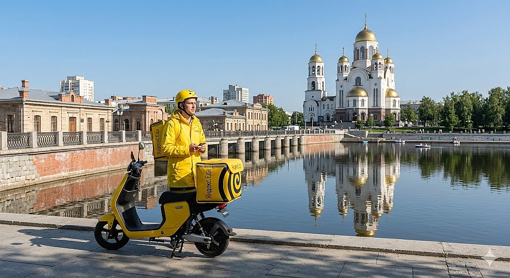 Работа курьером Яндекс Еда в Екатеринбурге