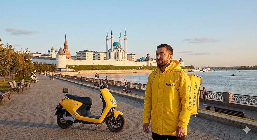 Работа курьером Яндекс Еда в Казани