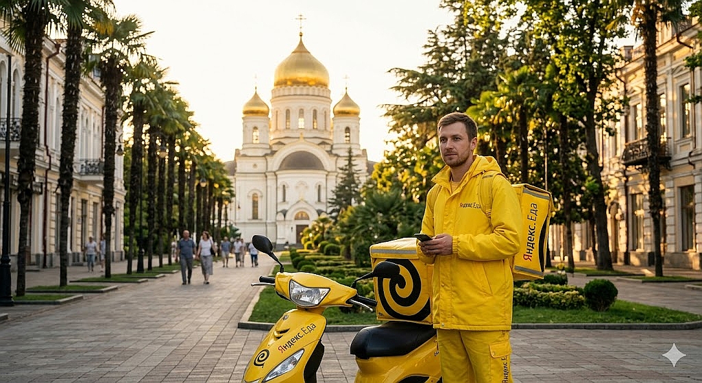 Работа курьером Яндекс Еда в Краснодаре