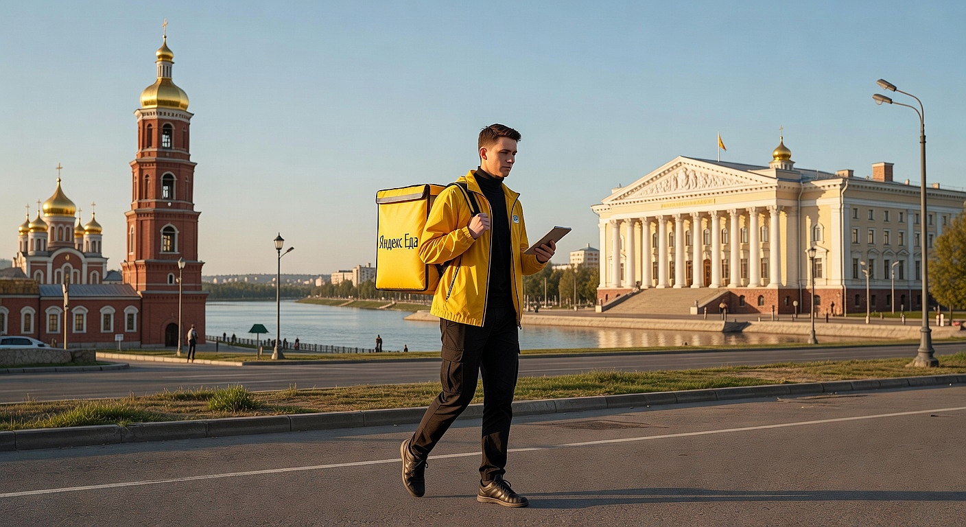 Работа курьером Яндекс Еда в Кургане