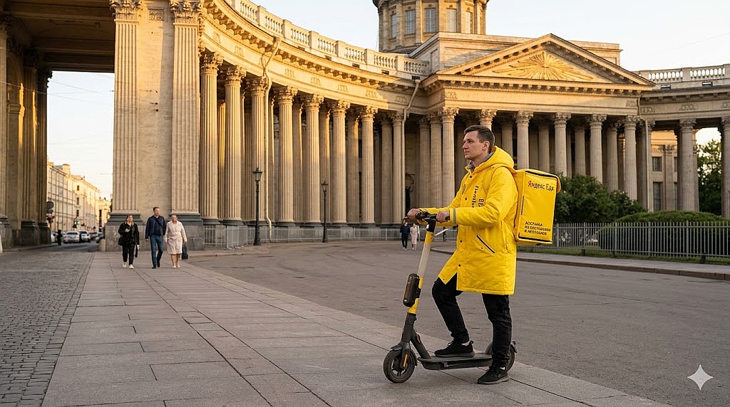 Работа курьером Яндекс Еда в Санкт-Петербурге