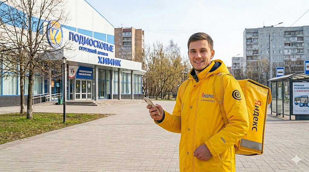Работа курьером Яндекс Еда в Воскресенске