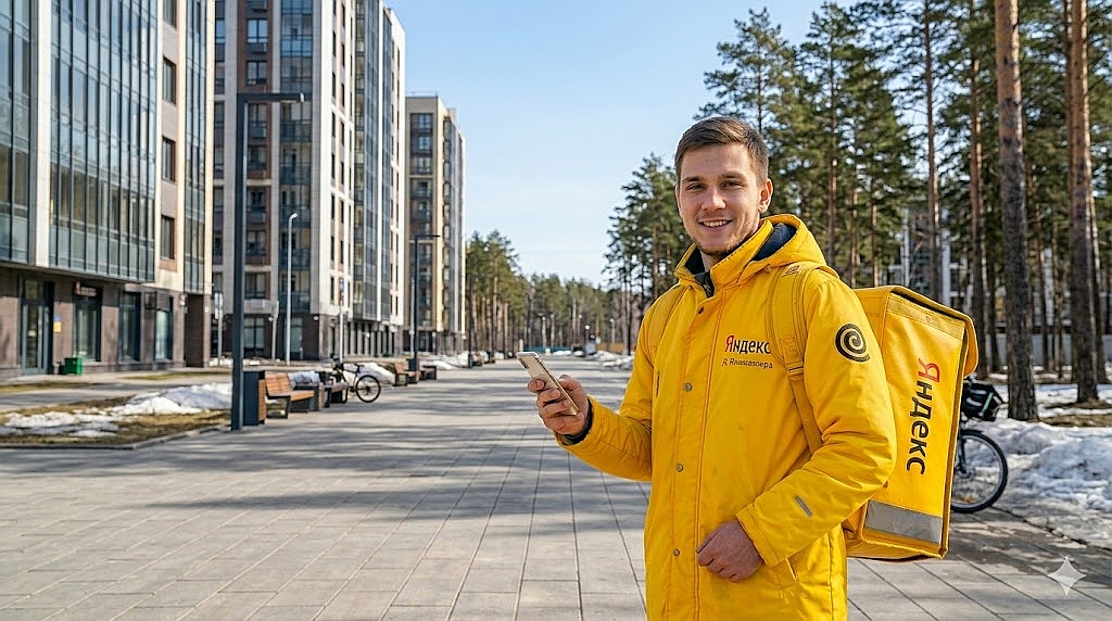 Работа курьером Яндекс Еда в Всеволожске