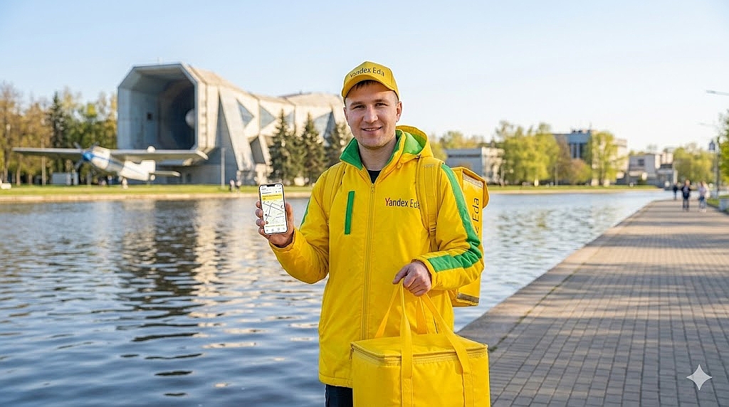 Работа курьером Яндекс Еда в Жуковском