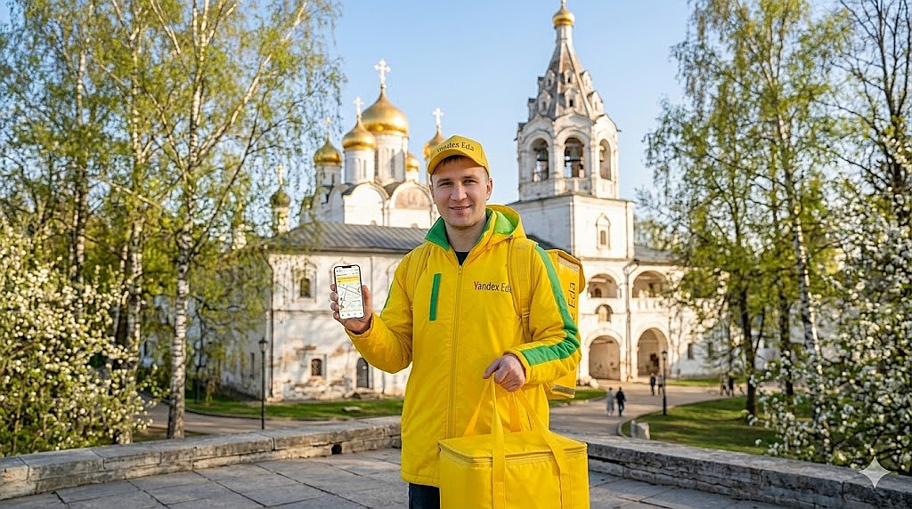 Работа курьером Яндекс Еда в Звенигороде
