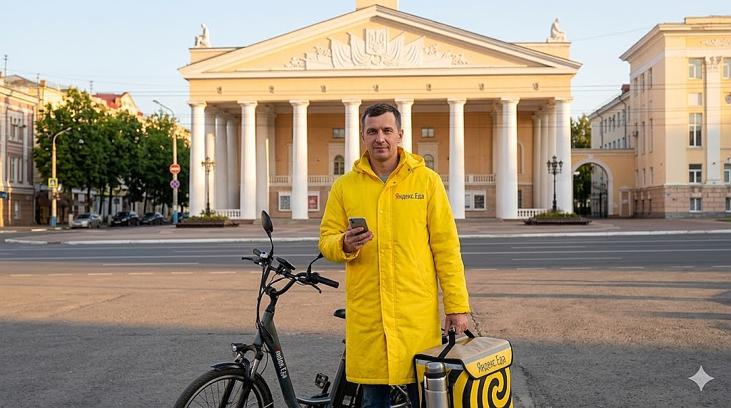 Работа курьером Яндекс Еда в Брянске