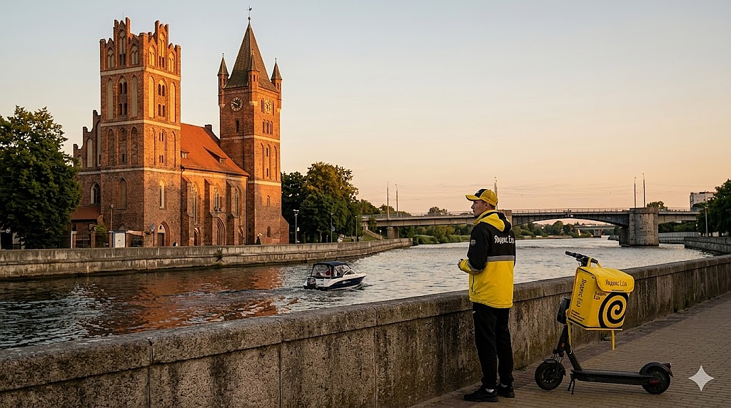 Работа курьером Яндекс Еда в Калининграде
