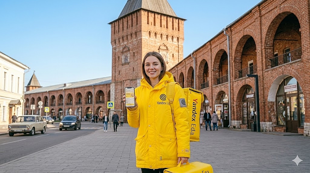 Работа курьером Яндекс Еда в Костроме