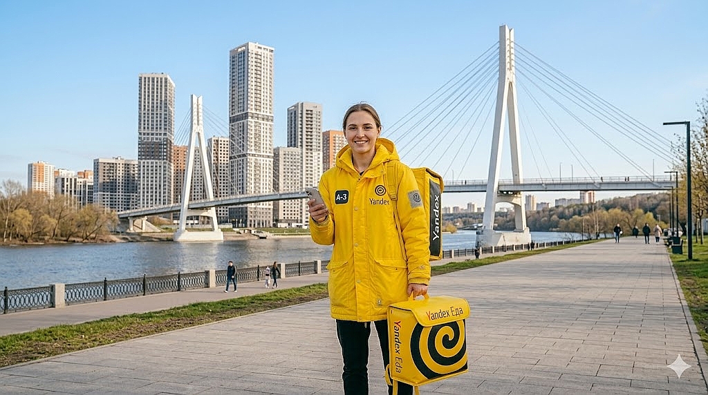 Работа курьером Яндекс Еда в Красногорске