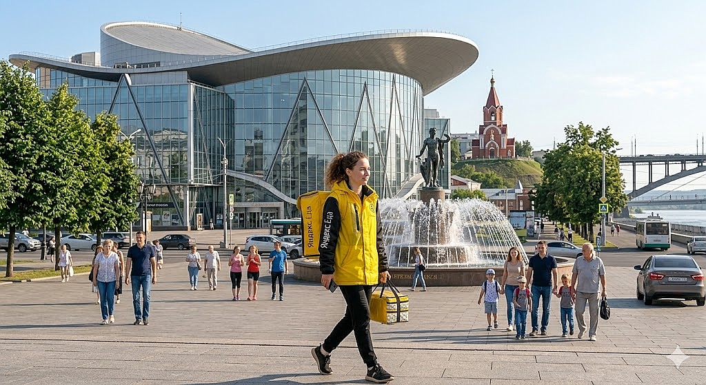 Работа курьером Яндекс Еда в Красноярске