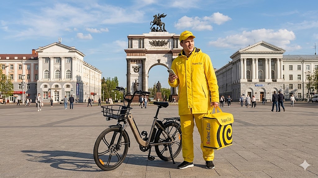 Работа курьером Яндекс Еда в Курске