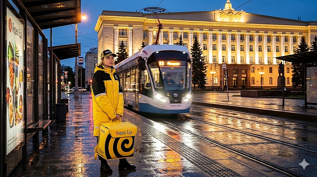 Работа курьером Яндекс Еда в Липецке