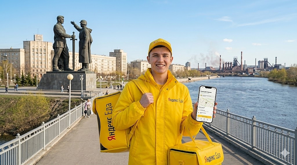 Работа курьером Яндекс Еда в Магнитогорске
