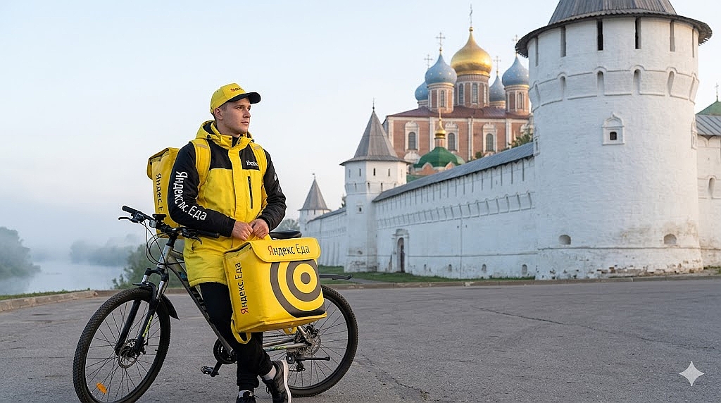Работа курьером Яндекс Еда в Рязани