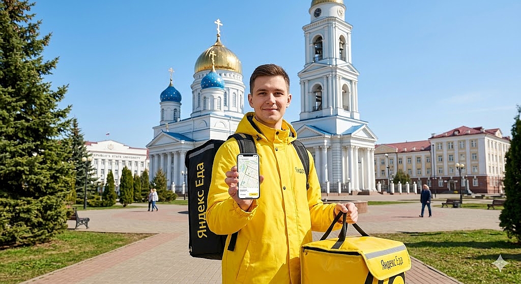 Работа курьером Яндекс Еда в Саранске