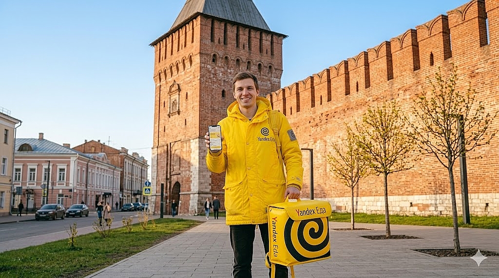 Работа курьером Яндекс Еда в Смоленске