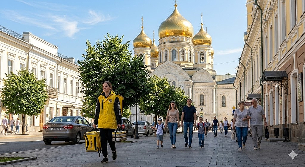 Работа курьером Яндекс Еда в Тольятти