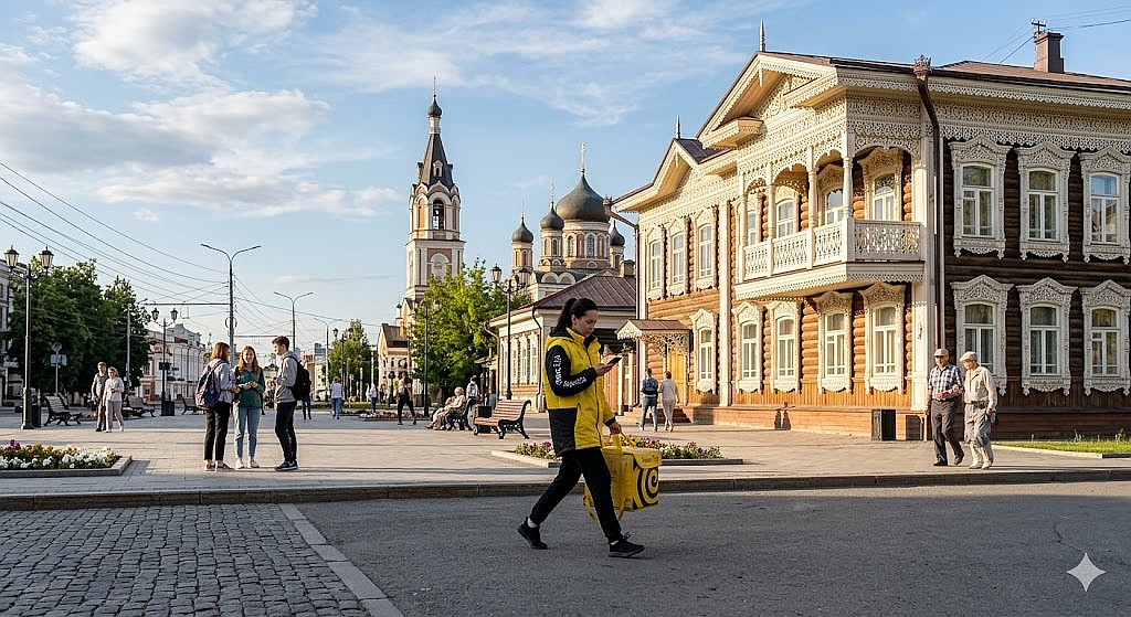 Работа курьером Яндекс Еда в Томске