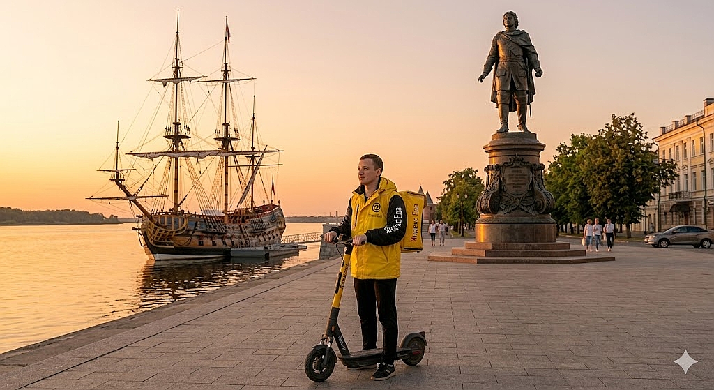 Работа курьером Яндекс Еда в Воронеже