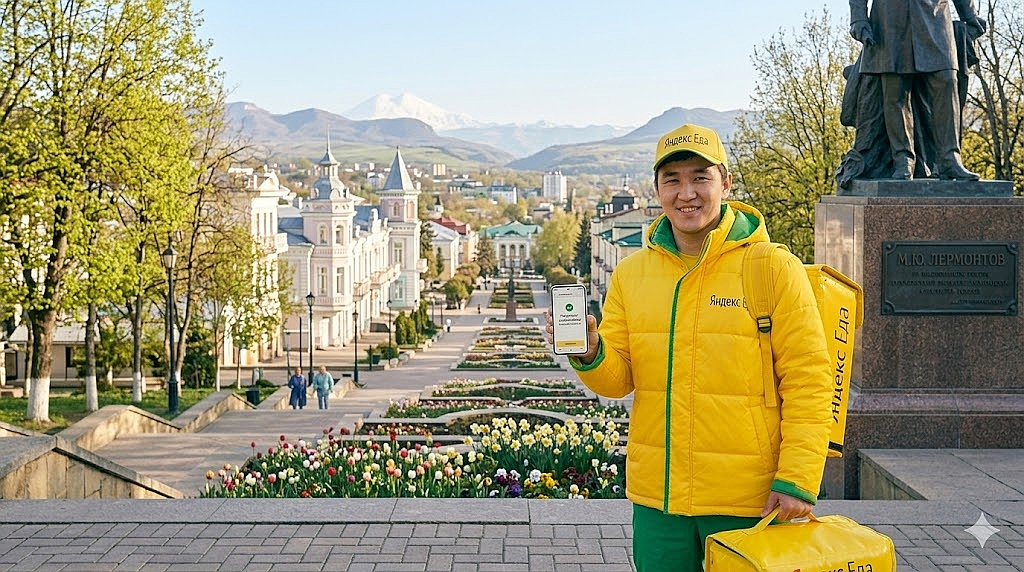Работа курьером Яндекс Еда в Кисловодске