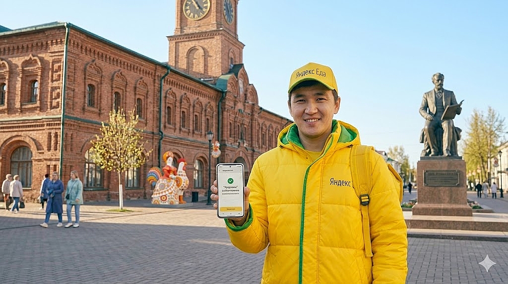 Работа курьером Яндекс Еда в Клину