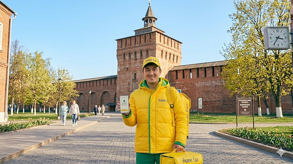 Работа курьером Яндекс Еда в Коломне