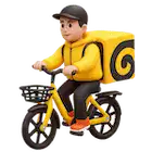 Велокурьер в Яндекс Еда